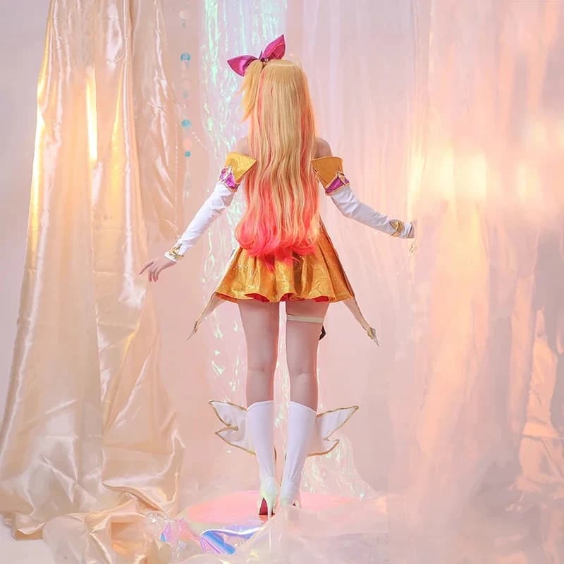 Costume Cosplay Seraphine Guardian delle Stelle ABC123ROLECOS-LOL per Donne, Outfit per Halloween, Abito per Carnevale
