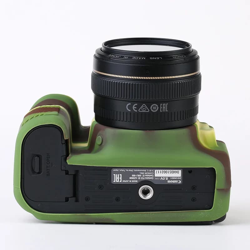Per Canon Eos 90D oft Custodia per fotocamera in silicone Custodia protettiva liscia Custodia per fotocamera 90D in silicone digitale con sensazione confortevole