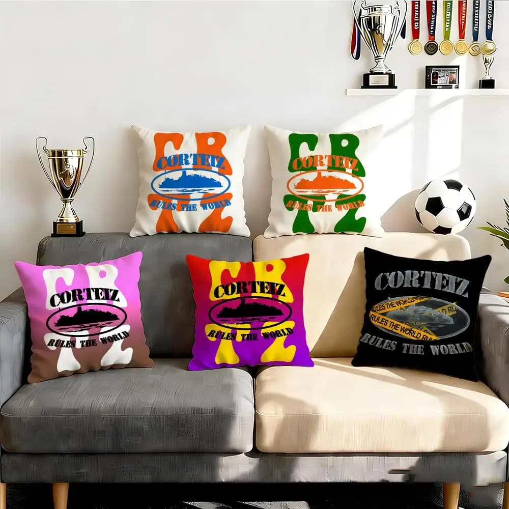 Set of 4 Decorative Loyalty for C CorteizS Bearings, 50x50 45x45 40x40, for Sofa and Home Furniture