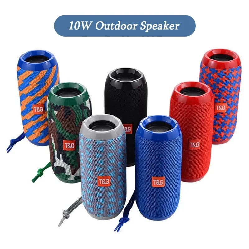 TG117 altoparlante Bluetooth portatile Woofer Wireless esterno chiamata gratuita/scheda FM/TF/chiavetta USB collegare telefono cellulare/Tablet/TV
