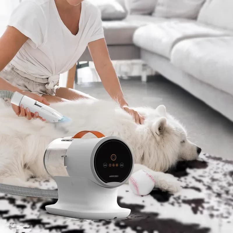 Overseas Warehouse 12000Pa Safe Portable Pet Cleaning Grooming Kit Professional Dog Cat Hair Remover Vacuum Sofa Hair