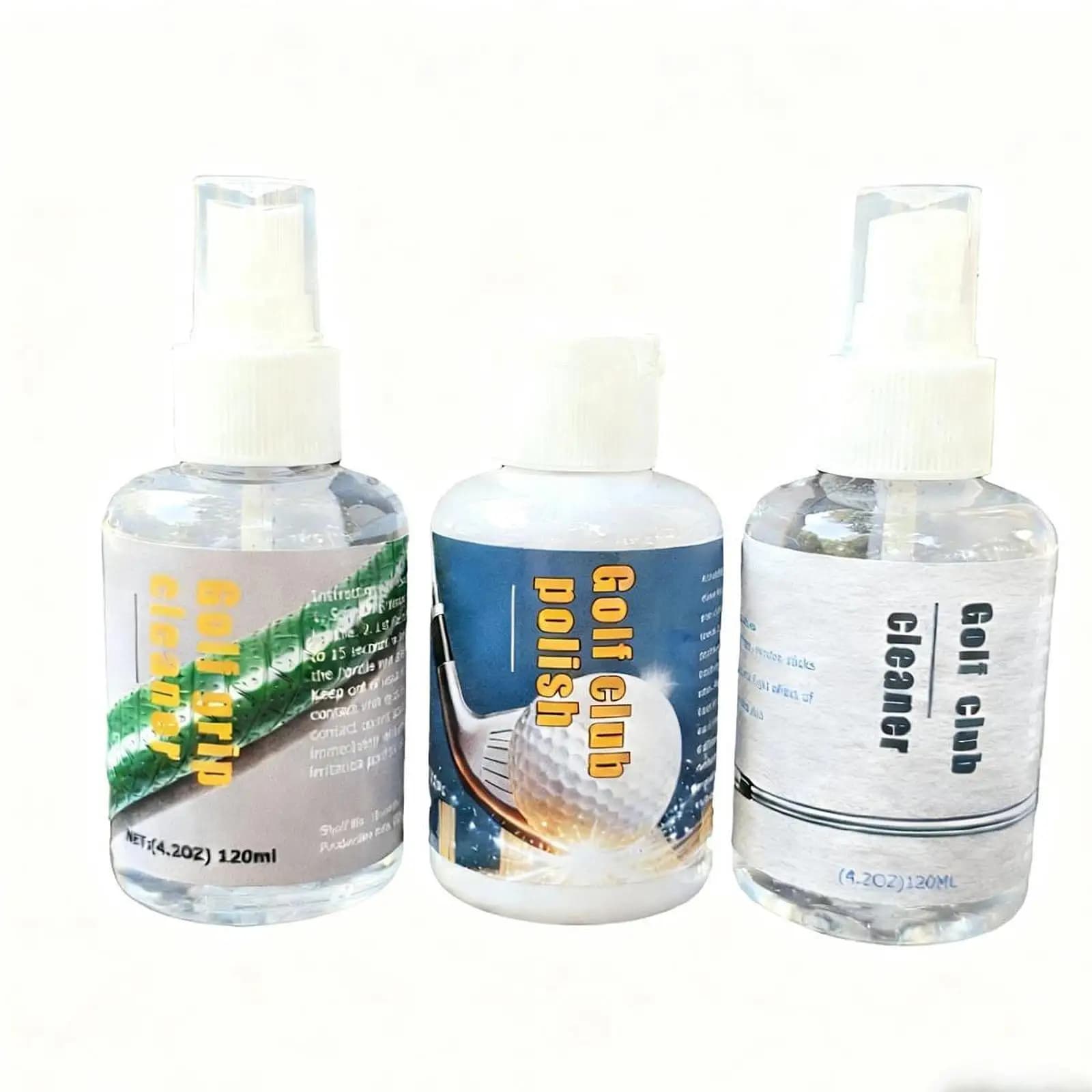 Club Cleaner Compact Design Golf Ball Cleaner 120g Bottle Golf Care Accessories for Novice Golf Grip Repair