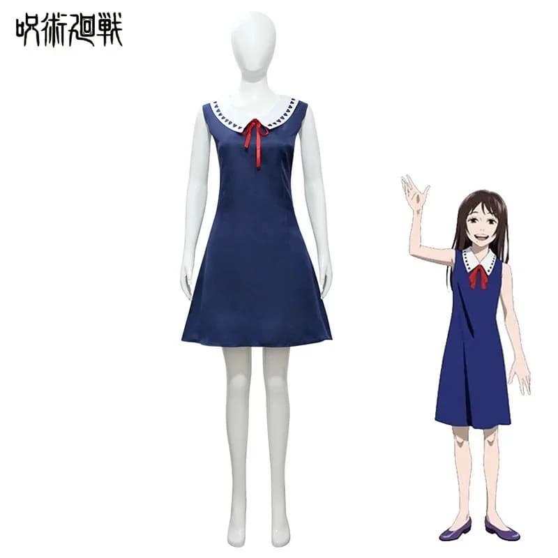 Orimoto Rika Costume Anime Jujutsu Kaisen Cosplay Cursed Queen Bellissimo abito senza maniche Donna Sexy Kawai Party Uniformx;8'm6,