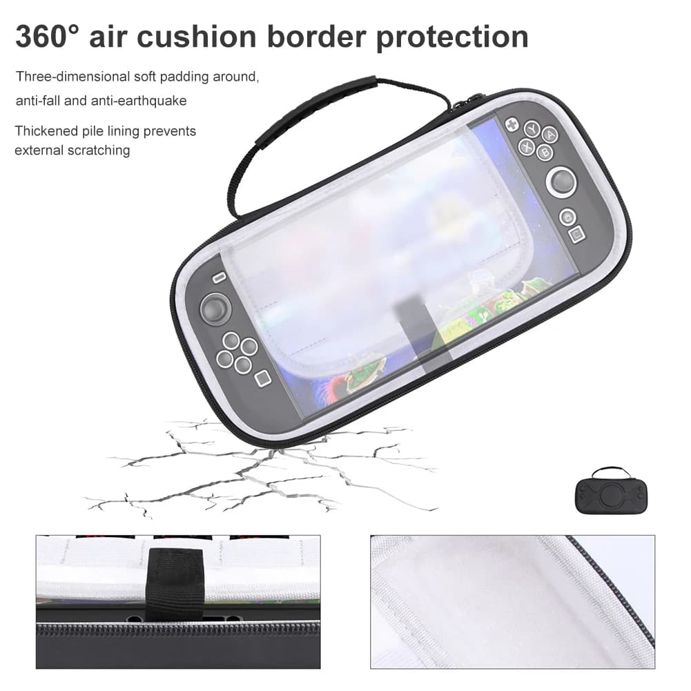 Custodia Protettiva Antiurto da Viaggio Anti-graffio per Accessori Nintendo Switch 2