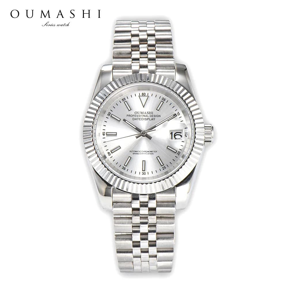 36/39mm Men's watch Sapphire glass Stainless steel 10bar waterproof case NH35 movement NH35 watch for men DIY logo watch custom