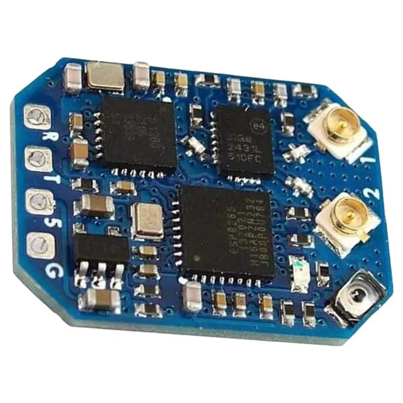 ABGI-ELRS 2,4 Ghz nano LRS ELRS-R24-D receiver for long-range Micro Mini Freestyle racing drones for microplastic design