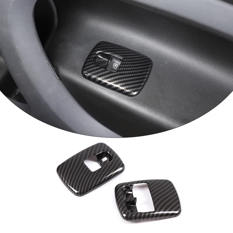 Copertura del Pannello Interruttori Alzacristalli per Mercedes Smart 453 Fortwo Forfour 2016-2021 LHD, Accessori Interni