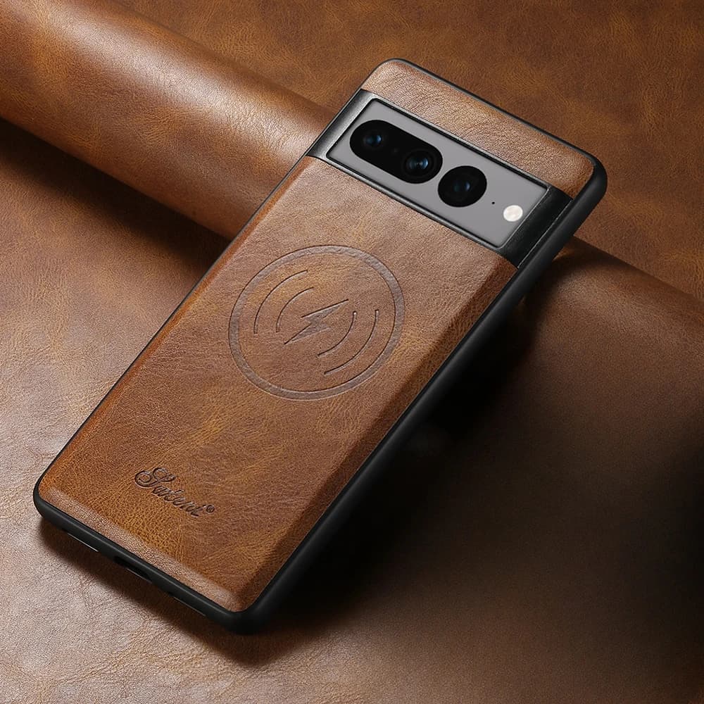 Custodia in pelle per Google Pixel 10 9 Pro XL 8 8A 7 7A 6A Cover Supporto magnetico per Magsafe Cera olio Cuticole Shell Fundas antiurto