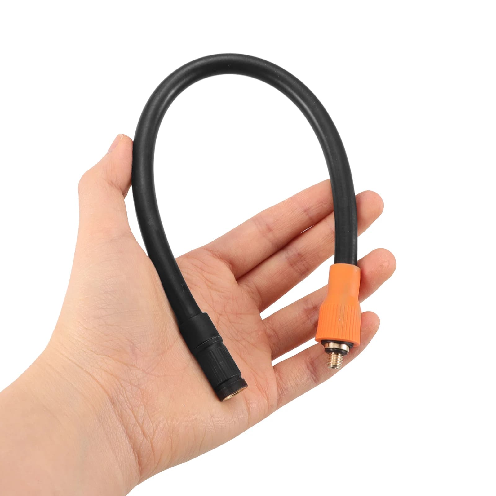 Adattatore per gonfiaggio pneumatici per bicicletta Tubo filettato M6 Manicotto resistente al calore Tubo di prolunga per gonfiatore per pneumatici ad alta pressione