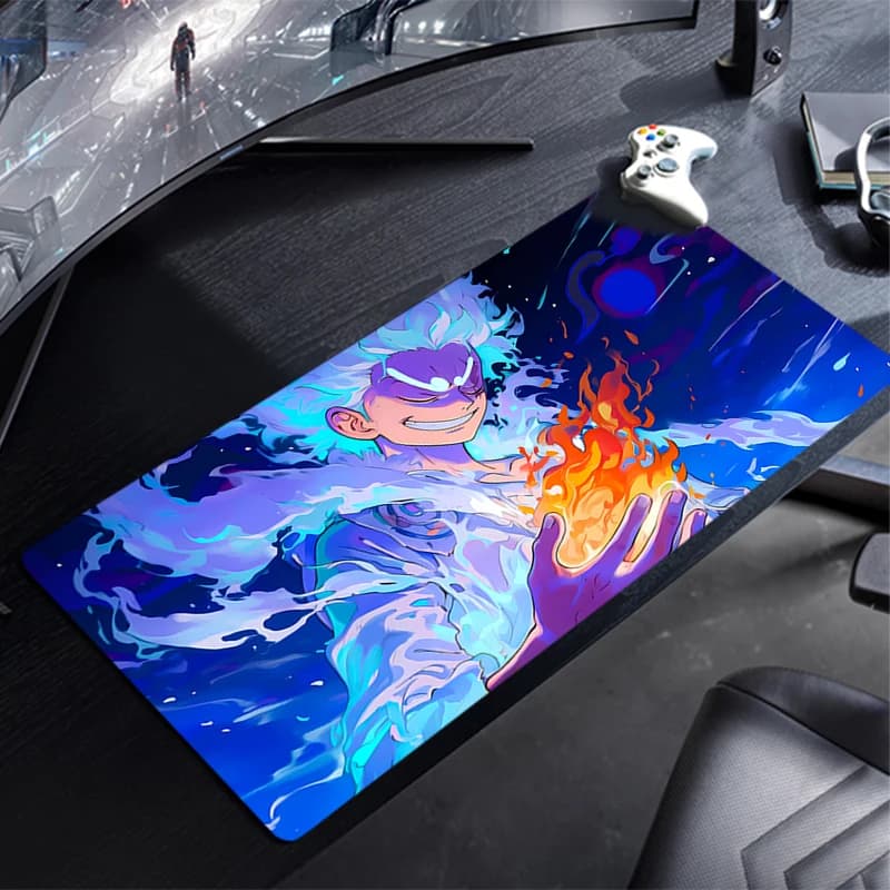 Computer Varmilo Keyboard Mouse Pad One Piece Anime Gaming Durable Accessories Table XXL Gamer Carpet Desk Mat Mousepad