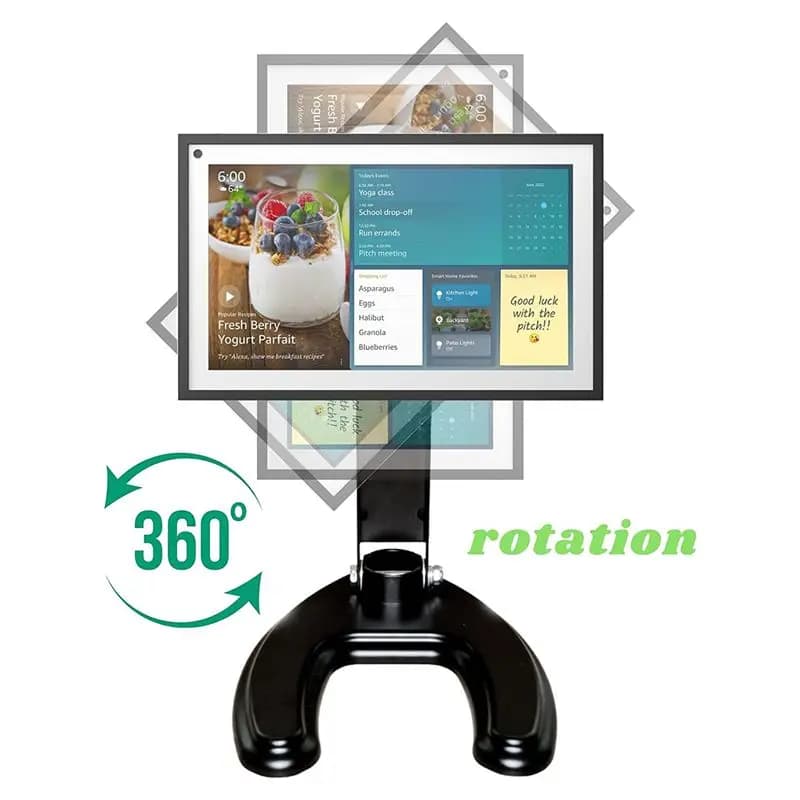 ~Upgraded 2026-Monitor Stand Holder for ,Adjustable Aluminum Alloy Folding Mount,Portable Tablet Desk Smart Display Holder