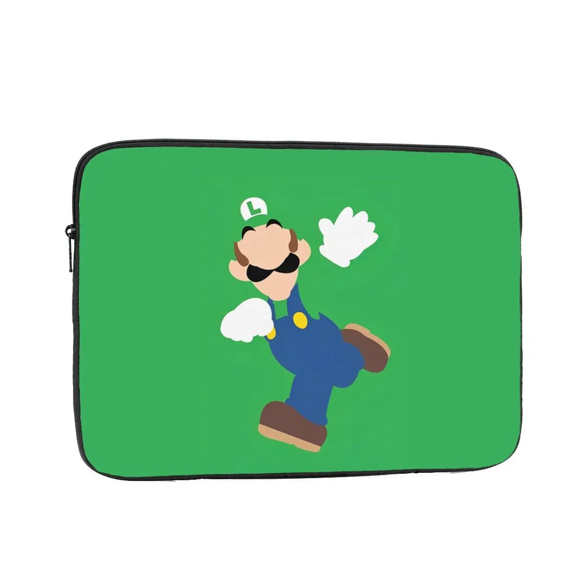 Custodia antiurto 12" 13" 15" 17" per uomo e donna, borsa per laptop con cartoni animati Luigi e Mario, custodia per notebook