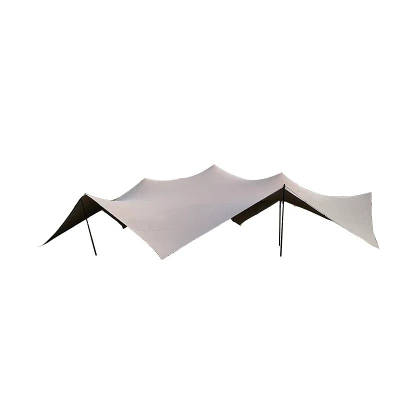 Tenda da esterno montagna mare baldacchino composito tessuto elastico protezione solare baldacchino da campeggio di grandi dimensioni