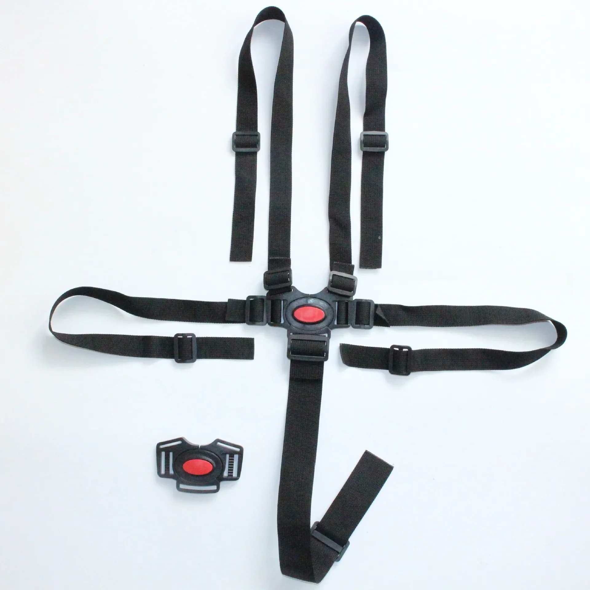 vvocci Baby Safety Belt 5 Point Harness Dining Feeding Chair Belts Protection Universal Belt Lunch Seat Car Sleeping Fixed Belts