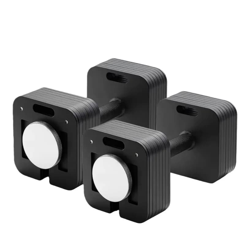 Quickly Adjustable Barbell and Kettlebell Detachable Multi-functional Set, Pure Steel Insert Dumbbells