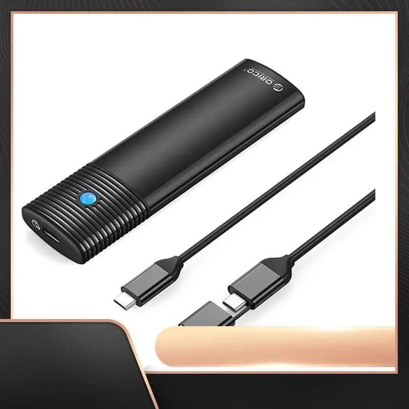 N34R-ORICO M2 Nvme NGFF SSD Custodia 10 Gbps Pcie M.2 Nvme SATA SSD Custodia portatile USB C 3.2Gen2 Adattatore esterno gratuito per calore