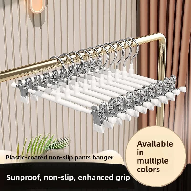 Seamless Multi-Functional Pants Drying Rack Home Use JK Skirt Clip Clothes Storage Hanger No Trace Pants Clamp