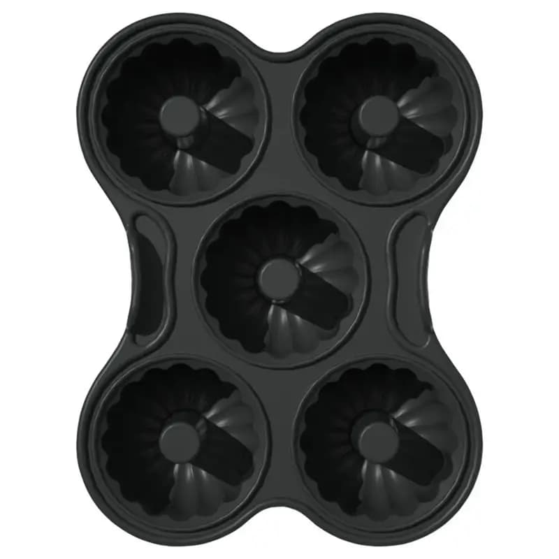 ABKU-Air Fryer Stampo in silicone per ciambelle, stampo per ciambelle per Ninja AF400EU AF451EU SL400EU AF500DE e molti altri modelli di friggitrici ad aria, 1 pezzo
