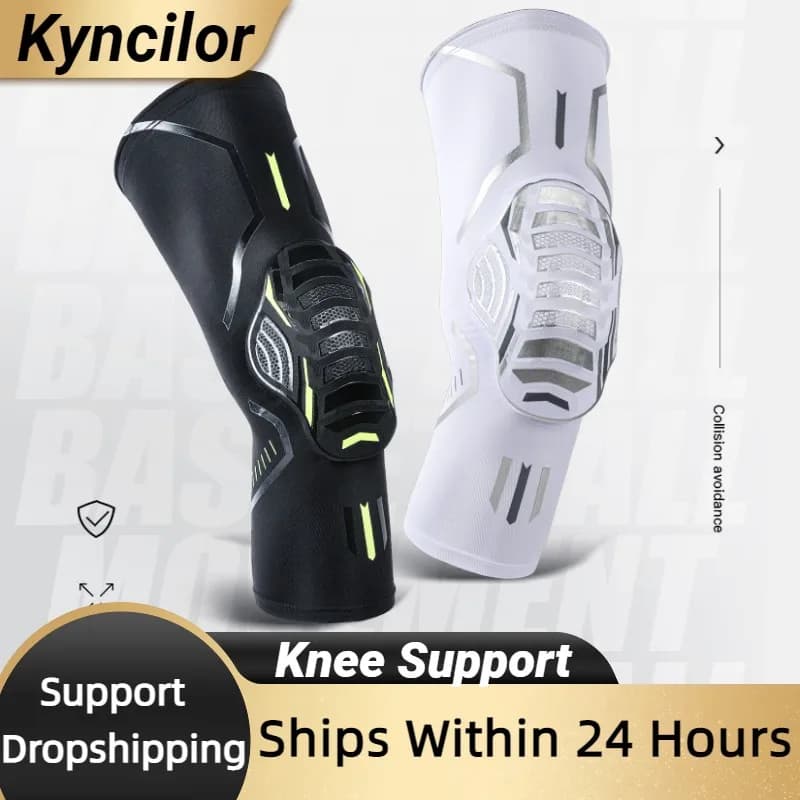 1Pc Compression Knee Support Brace Shockproof Knee Sleeve for Running Arthritis Joint Pain Relief Unisex Knee Pads