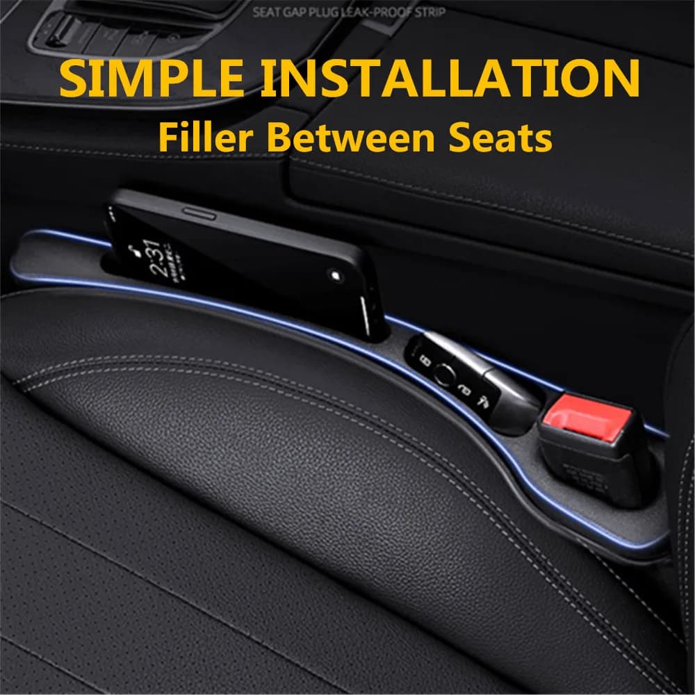 2X Accessori Auto per Riempire la Fessura tra i Sedili, Decorazione Interna per Mitsubishi Eclipse Cross Grand Lancer ASX
