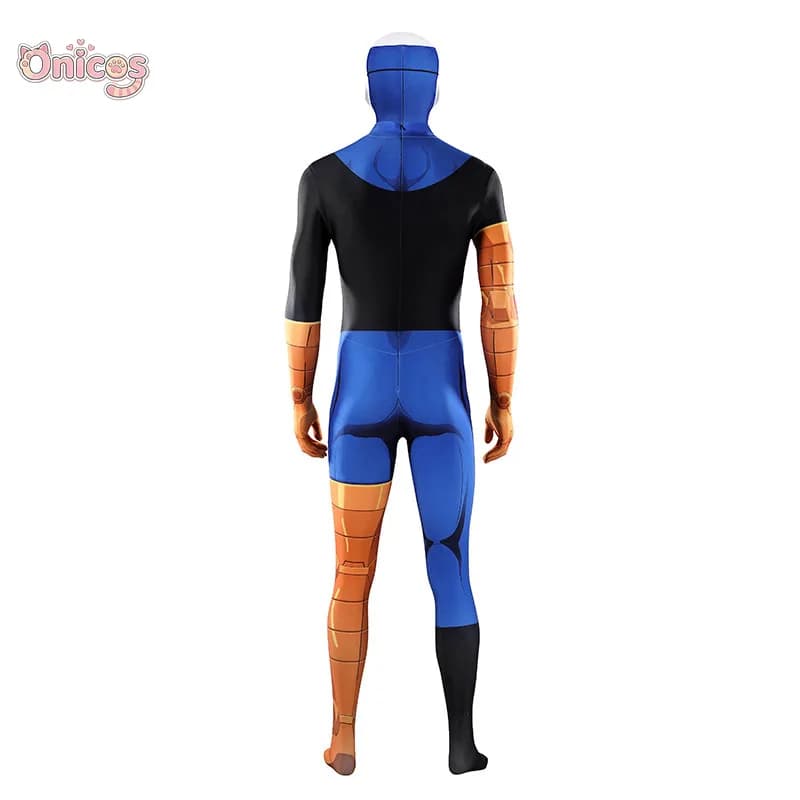 Costume Cosplay Anime Invincible Mark Grayson, Abbigliamento per Feste a Tema Anime, Outfit di Halloween per Adulti, Tuta Intera da Uomo Onicos