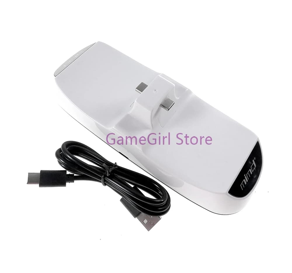 Supporto di ricarica per interfaccia di tipo C per stazione dock per caricabatterie doppio da 1 pz per accessori per controller PlayStation 5 PS5