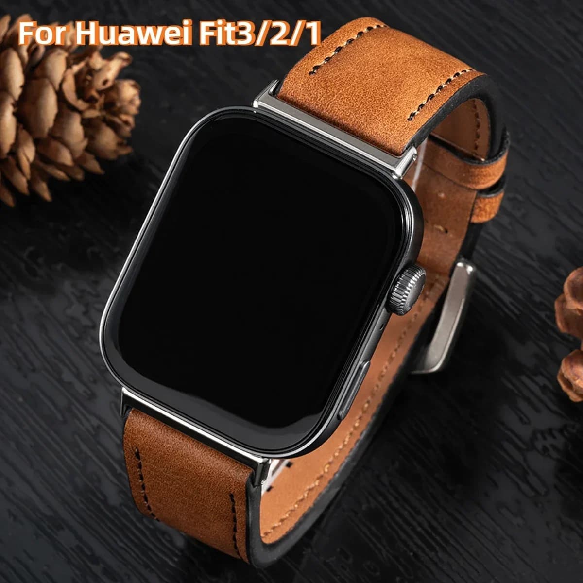 Cinturino in pelle per Huawei Watch Fit 3 Band Smartwatch Bracciale sportivo di ricambio per accessori Huawei Fit 2/1 Correa