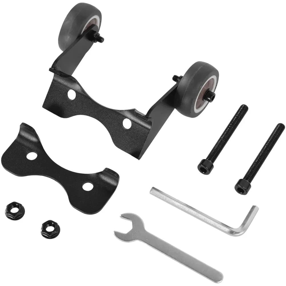 /Auxiliary /Wheel /Handstand Folding Storage Bracket For HX X6 Electric Scooter Anti-Tip Carbon Steel No-Drill Installation Part