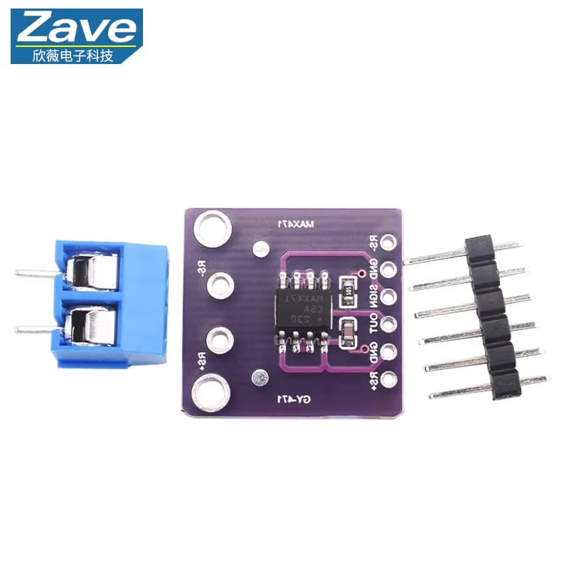 The current sensor module GY-471 MAX471 3A prevents current detection module for Arduino DC 0 -30V