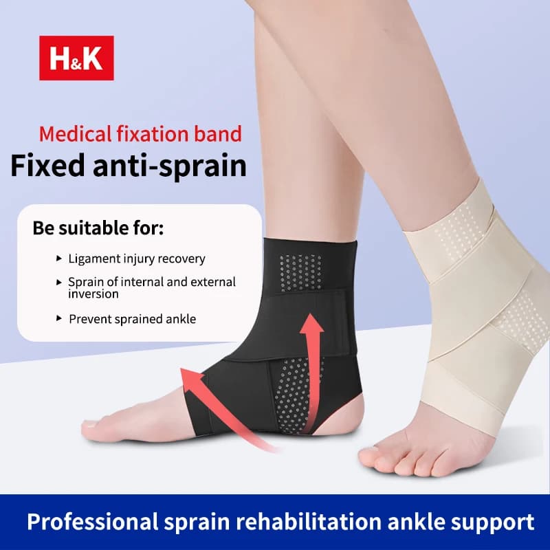 1pc supporto per caviglia sportiva tutore di compressione regolabile supporto tendine del piede per fitness corsa basket calcio