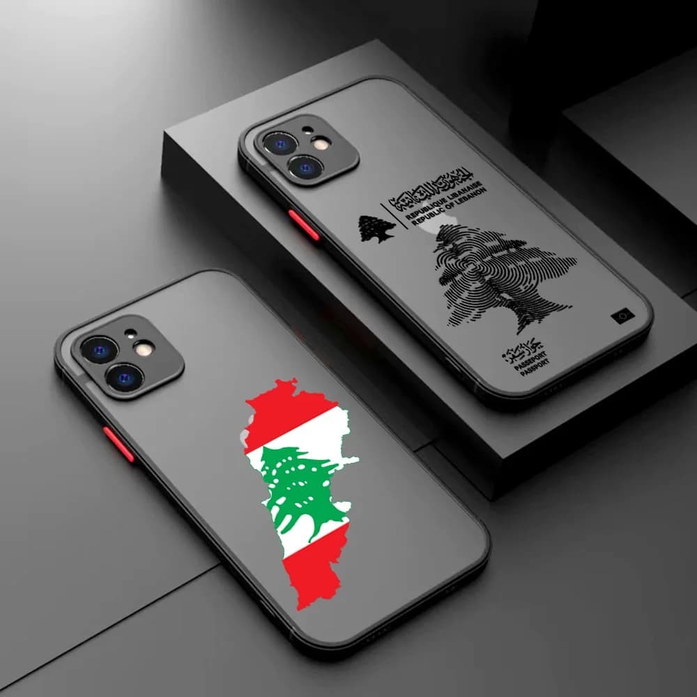 Libano Passaporto Cassa Del Telefono Per Samsung Galaxy S25 S24 S23 S22 S21 S20 S10 FE Nota20 Plus Ultra Lite 5G Della Copertura Posteriore