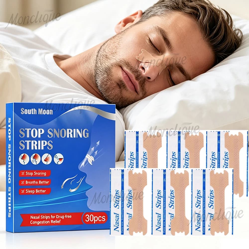 Anti-snoring Nasal Patch Dilate Respiratory Tract Respiratory Correction Disposable Sticker Improve Sleep Quality First Aid Kit