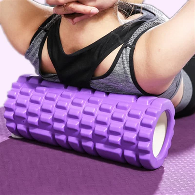 30CM Yoga Roller Massaggio Schiuma Rilascio miofasciale Rotolo Palestra Schiuma Rullo Schiuma Sport Roller Palestra 10cm Fitness YJZ01