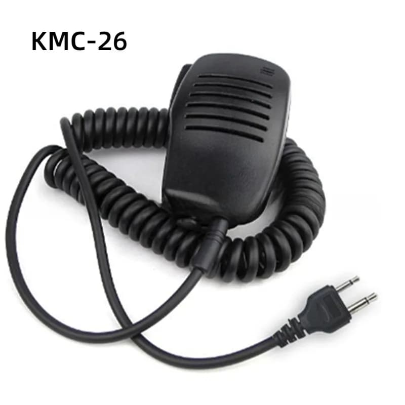 KMC-26 Radio bidirezionale Microfono Spalla Altoparlante Walkie Talkie Microfono Palmare per ICOM IIC-V8 IC-V85 IC-V82 F3/F21/F3G/F26