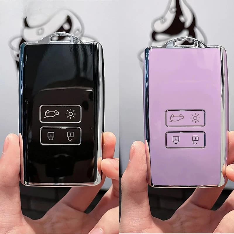 Nuovo Auto Chiave A Distanza Caso Della Copertura Borsette Per Renault Koleos Captur Megane Clio Scenic Talisman Arkana Per Dacia Sandero Card Fob