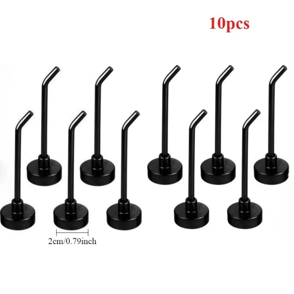 Ganci magnetici grandi da 10 pezzi, ganci magnetici resistenti lunghi da 2,8 pollici Ganci magnetici resistenti da crociera per la cucina del garage della nave da crociera