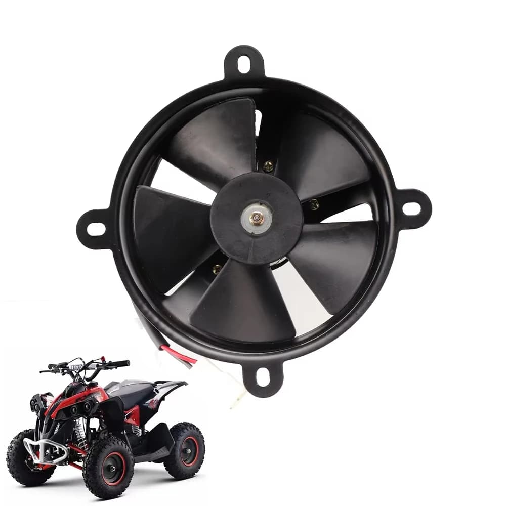 12V Ventola di Raffreddamento Radiatore Olio Motore Radiatore Elettrico Misura Per 150cc-250cc ATV Quad Go Kart Dirt Pit Bike Accessori Moto