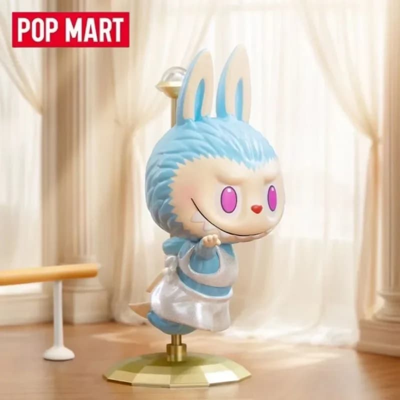 POP MART Labubu The Monsters Series Ginnastica ritmica Anime Figura Scatola cieca Giocattoli Sorpresa Genuino Originale Scatola misteriosa Regalo