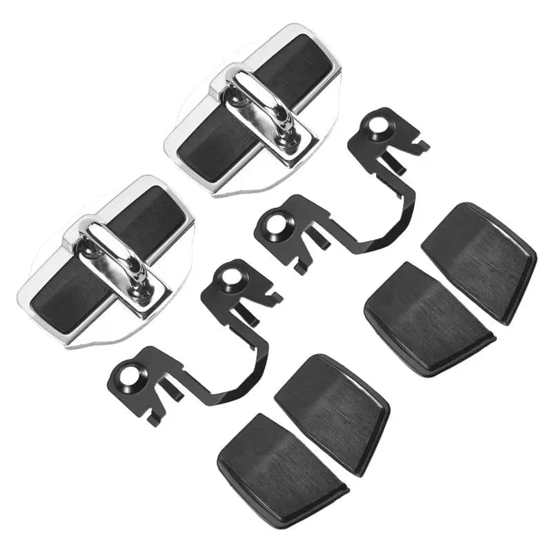 2Set Car For Door Lock Buckle Upgraded Stabilizer Cover Latches Stopper For-Lexus-Toyota Series Eliminate Abnormal Space