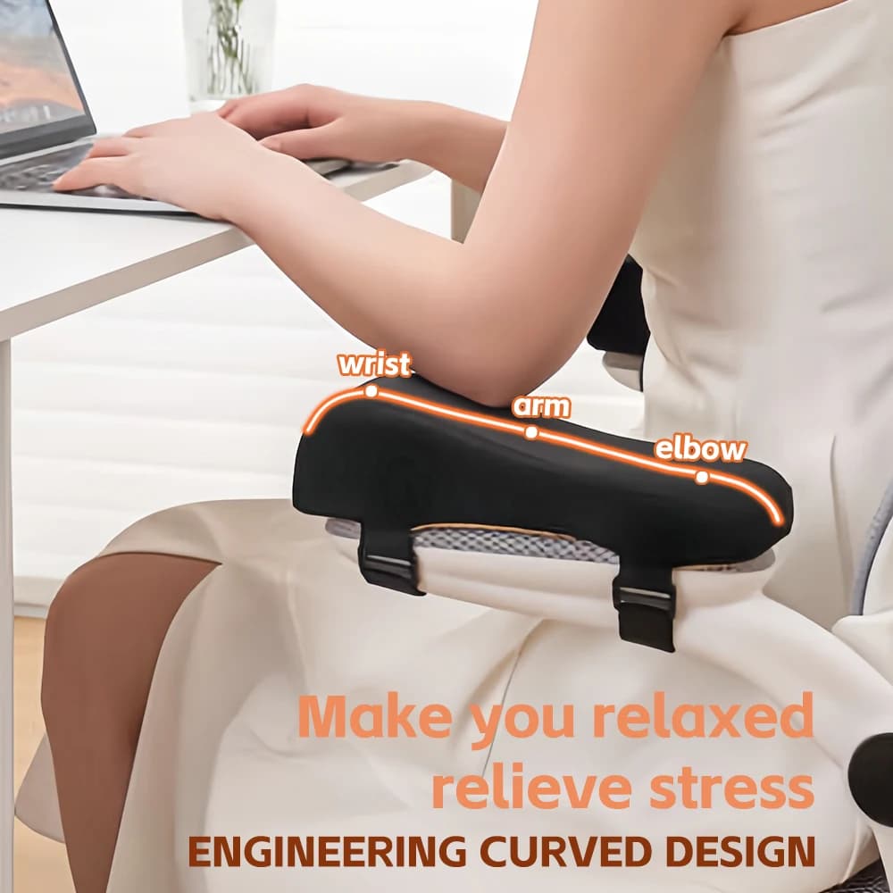 Office game chair pillow for elbow pillow cushion comfortable support cushion for sofa with PU foam inner core for home armrests