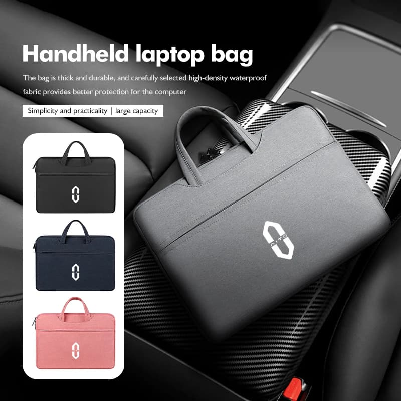 Car Laptop Sleeve Handbag Case Waterproof Bag Notebook Cover For Aito M5 M7 2022 2023