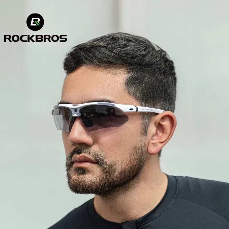 ROCKBROS 3-5 lenti polarizzate occhiali da ciclismo uomo occhiali da sole sportivi strada MTB bici equitazione escursionismo pesca occhiali di protezione occhiali