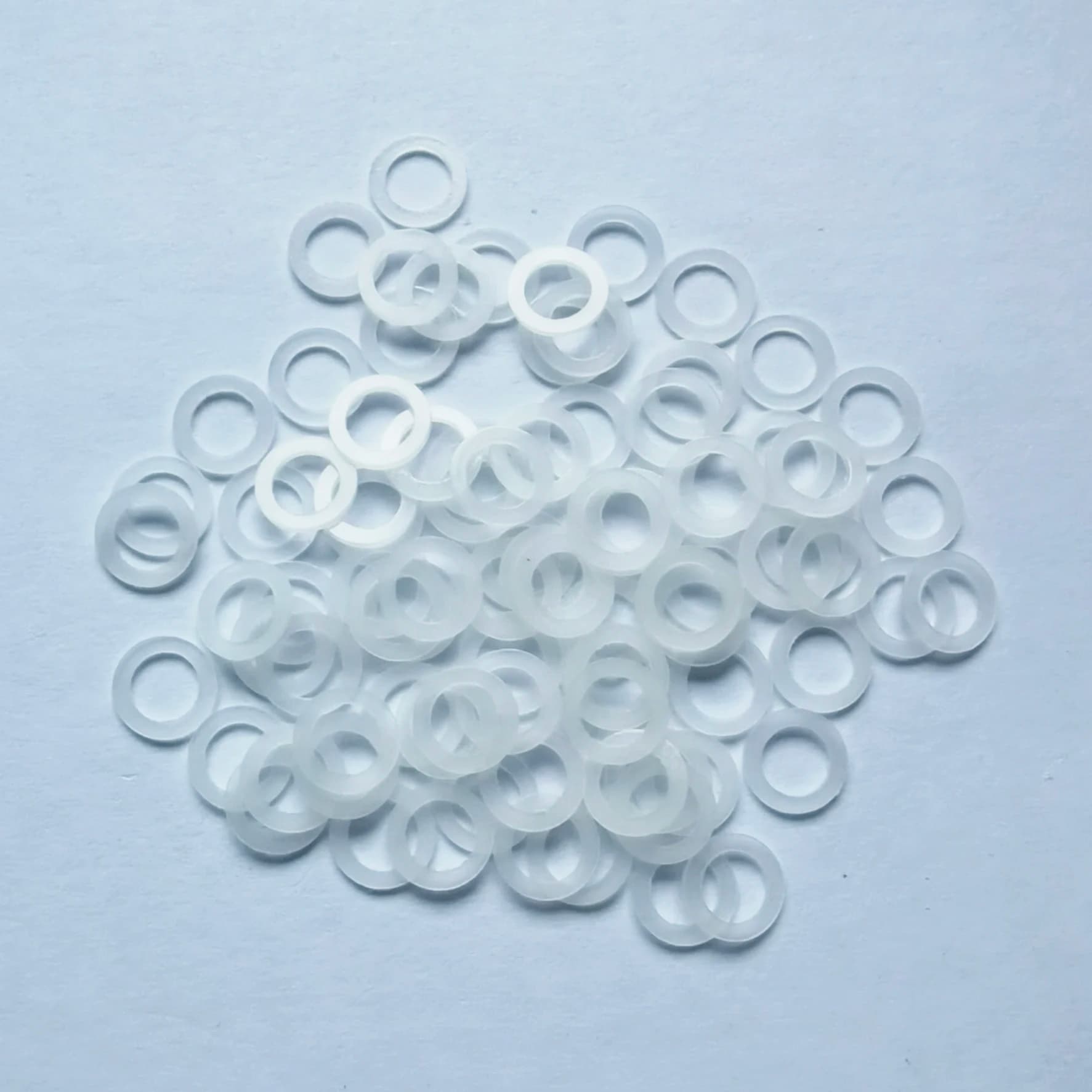 6*4mm 7*4mm 7*5mm Forbici per peli di animali domestici parti rondelle in pvc