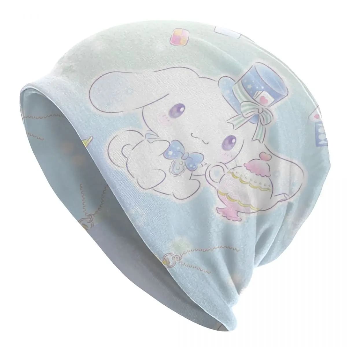 Kawaii Cinnamoroll Bonnet Hats Hip Hop Outdoor Cute Cartoon Skullies Berretti Hot women's hats for the head