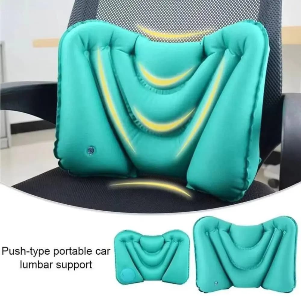 Lifeguard Inflatable Lumbar Bearing Ultralight and Comfortable Chair Bearings For Home Office Car Inflatable Seats