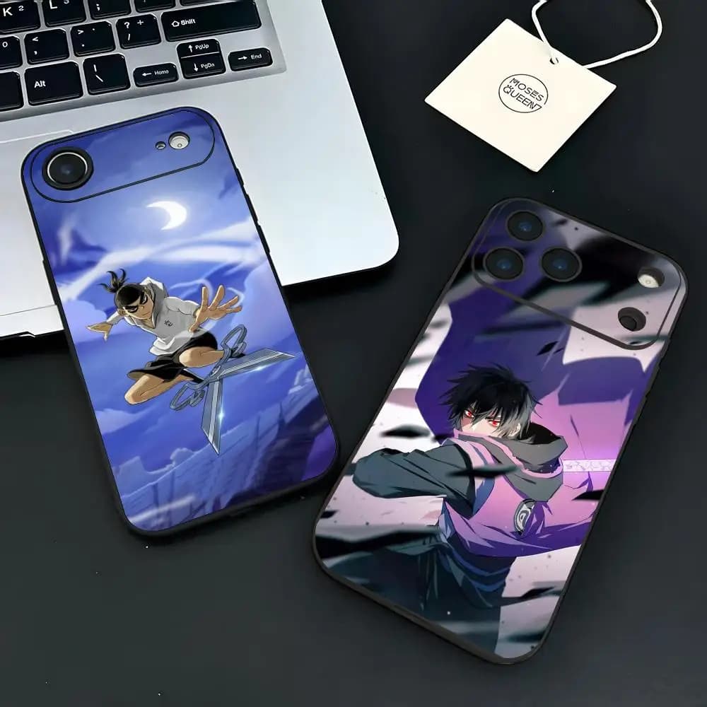 Assassin Online Anime Movie S-Scissor Seven Phone Case for iPhone 12-17 Air Plus Pro Max Satin Glossy Colorful Great Gift