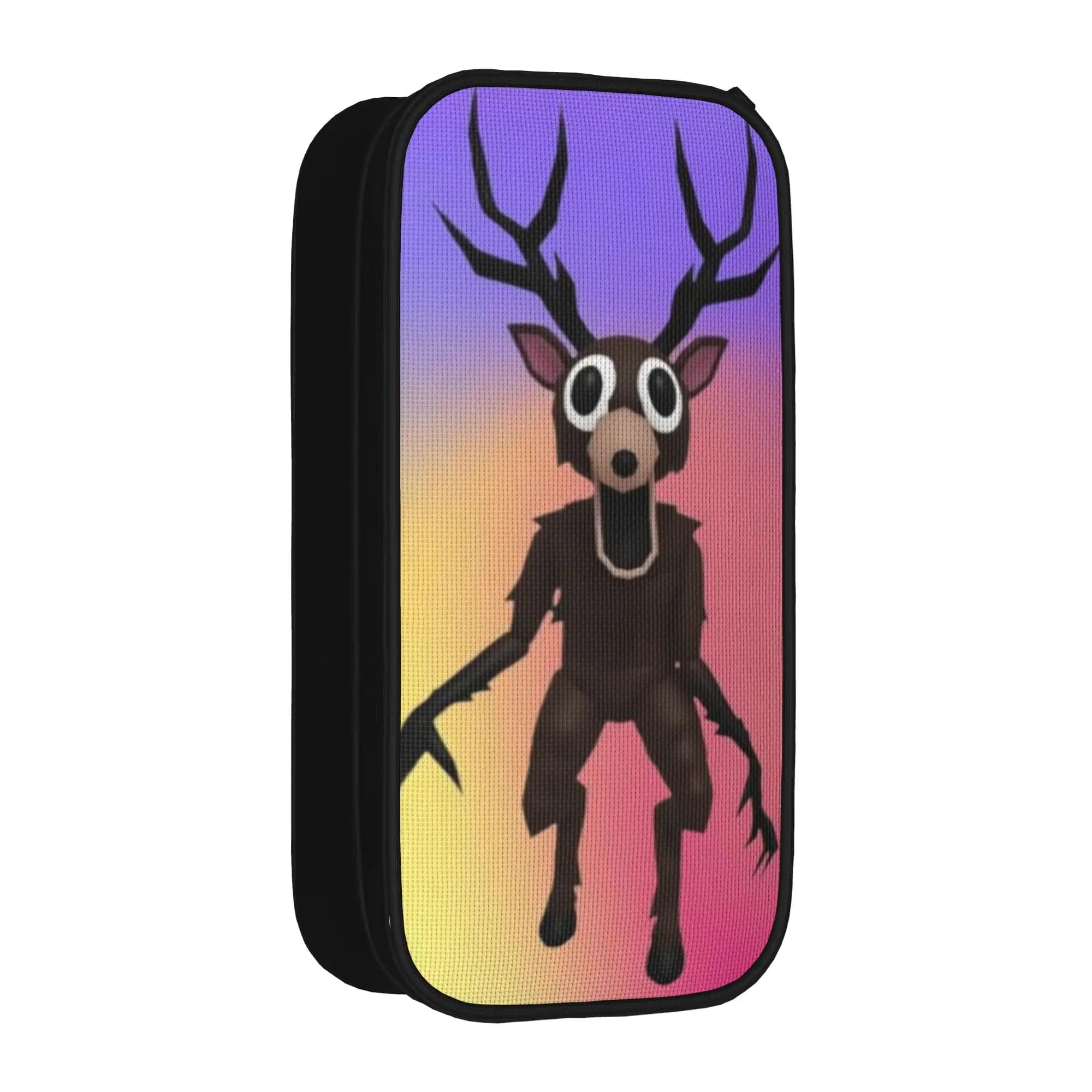 99-Nights The Deer in Forest Pencil Cases Lovely Horror Game Pen Holder Bags Student Large Storage Gift Pencilcases Stationery