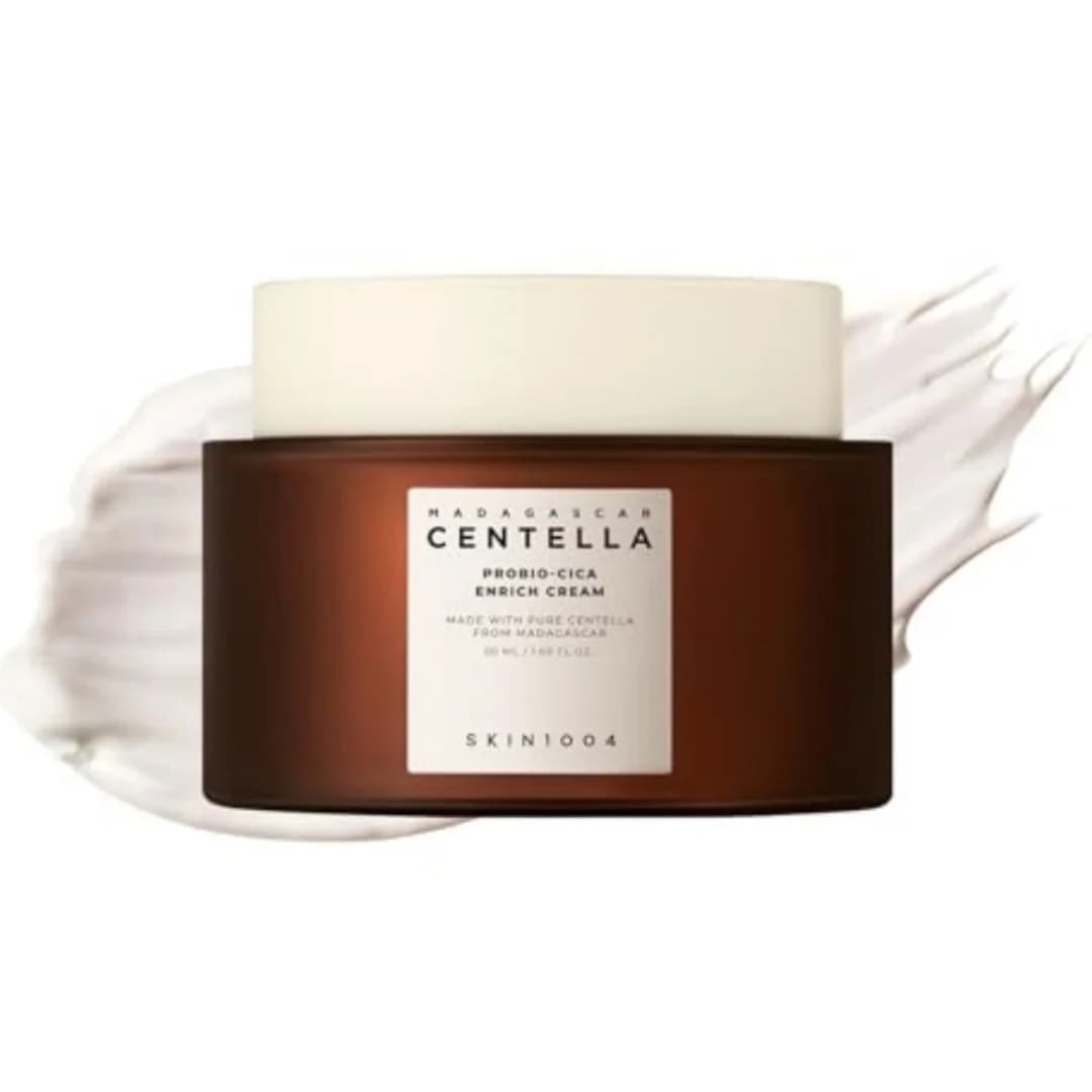 SKIN1004 Hydrating Cream Centella Probio-Cica per Pelle Secca e Sensibile, Cutanea Barrier Reparator Cream with Probiotics and Cica, Skincare Coreana 50ml