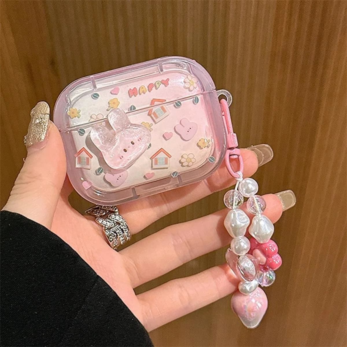 3D Cartoon Cushion Headset for AirPods 4 3 2 1 Pro2 Cover TPU Coque Headphone for AirPods 4 4th 3rd Pro 2nd Custody