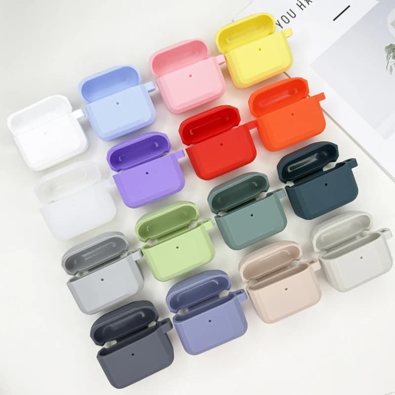 Custodia in silicone per Apple Airpods 4/Airpods 3 Custodie Protezione per cuffie Auricolare Custodia in gomma morbida per Airpods Pro 2 Accessori